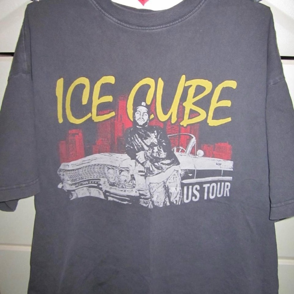 Ice cube US tour black t-shirt
